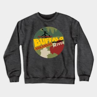 Buffalo National River Arkansas Crewneck Sweatshirt